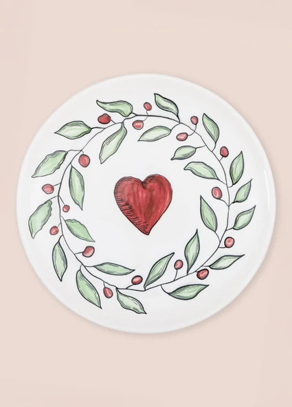 The Mia Luv Servis Tabağı 6lı Set 26 cm - Resim 2