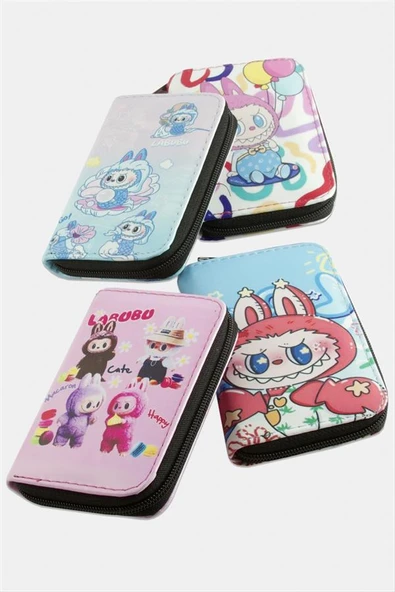 Labubu Deri Cüzdan - 2