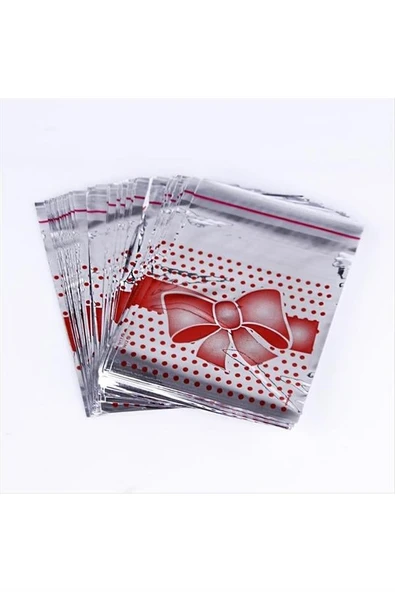 15*25 Meltalize Hediye Poşet Paketi 100 Adet - 2