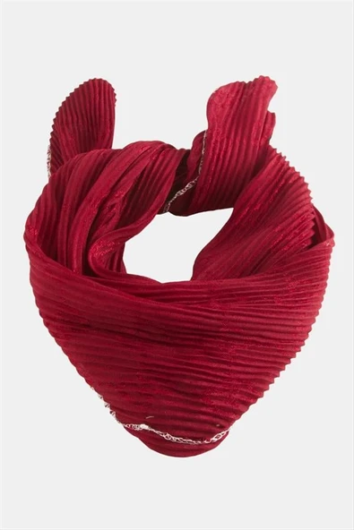 Zr Karışık Pliseli Fular 50 cm - 2