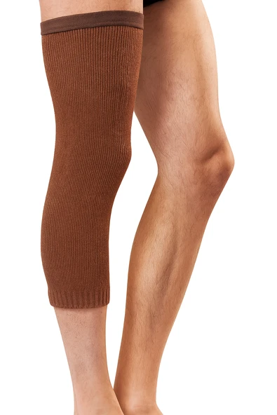 DOĞAL YÜN DİKİŞSİZ UZUN DİZLİK ürün görseli