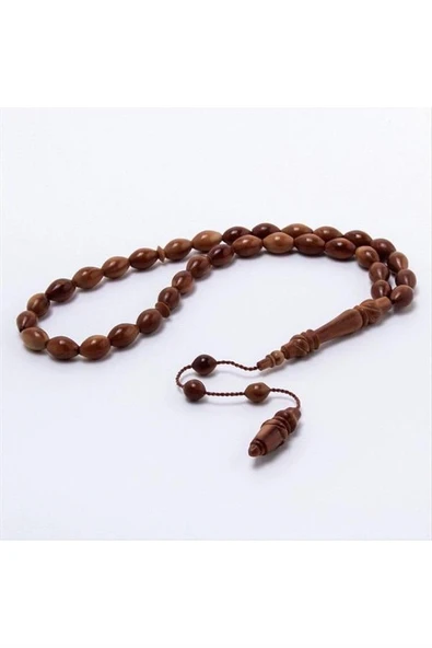 Oymalı İri Arpa Kesim Kuka Tesbih 8mm