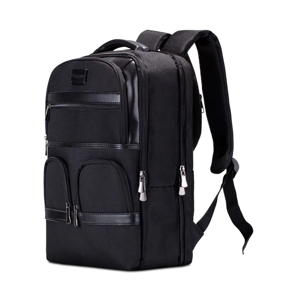 Classone BP-BS200 Business Vıp B2 -Serisi 15.6 Inch Uyumlu Wtx Pro Su Geçirmez Kumaş Laptop Sırt Çantası -Siyah - Resim 5