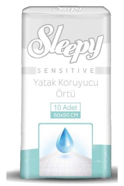 Sleepy Sensitive Hasta Yatak Koruyucu 60x90 10 Adet