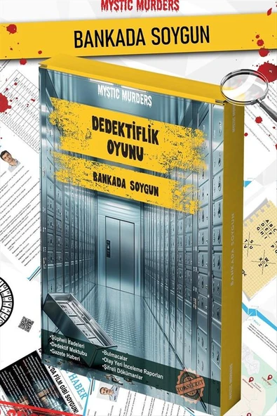 Bankada Soygun Dedektif Dava Çözme Oyunu