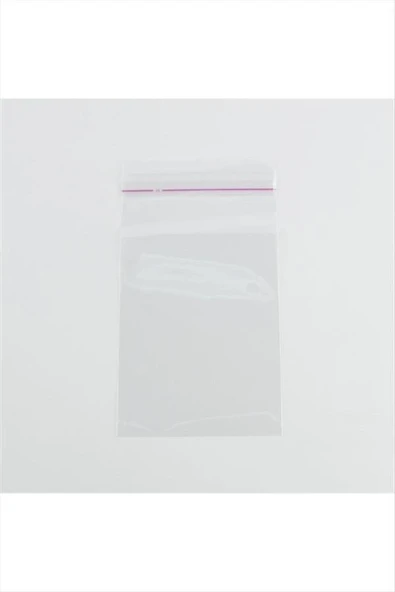 6*20 Yapışkanlı 1000 Adet Şeffaf Poşet - 2