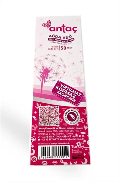 Dilimli Ağda Bezi 50 Adet