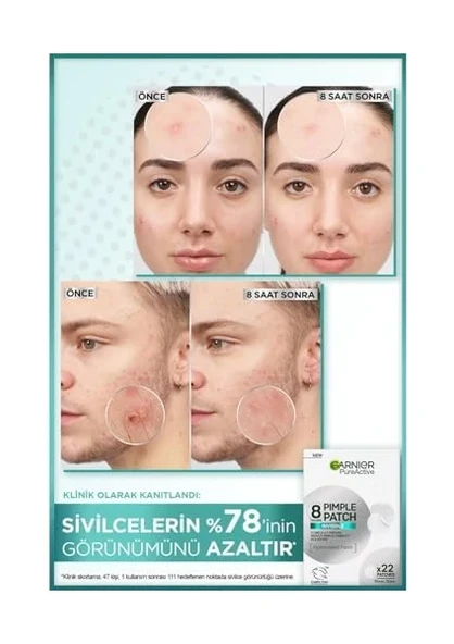 Garnier Pimple Patch Invisible Sivilce Akne Bandı 22'li - Resim 2