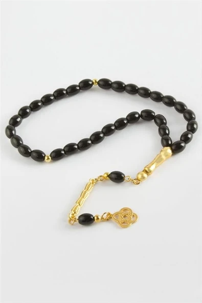 Mısır Kesim Cam Taş Tesbih 7 mm