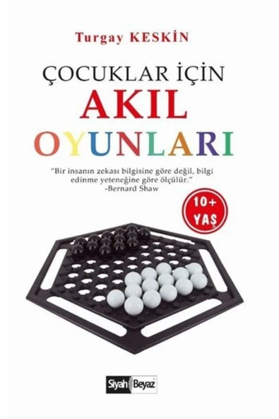 Çocuklar Için Akıl Oyunları (10+ Yaş) | Turgay Keskin | Siyah Be ürün görseli