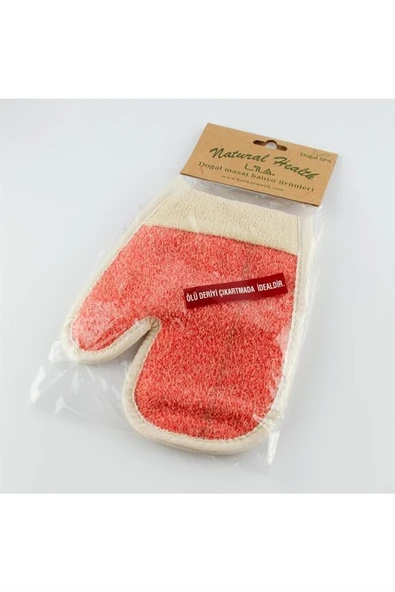 Polyester Parmaklı Eldiven Vücut Lifi ve Kese - 2