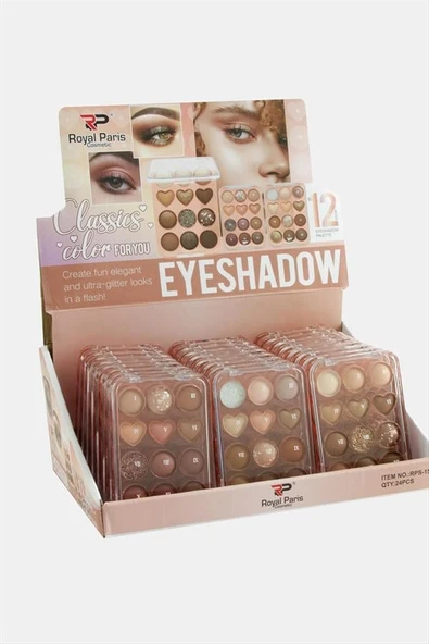 Royal Paris Kalp 12'li Far Seti - 2