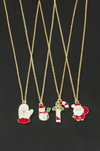 2025 Yılbaşı İnce Zincir Kolye - 2