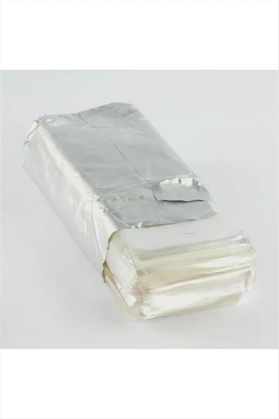 6*20 Yapışkanlı 1000 Adet Şeffaf Poşet