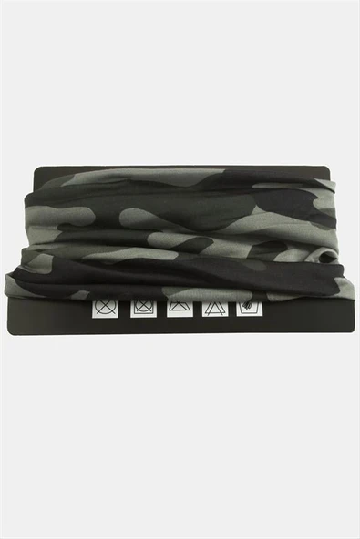 Asker Desenli Baff Boyunluk