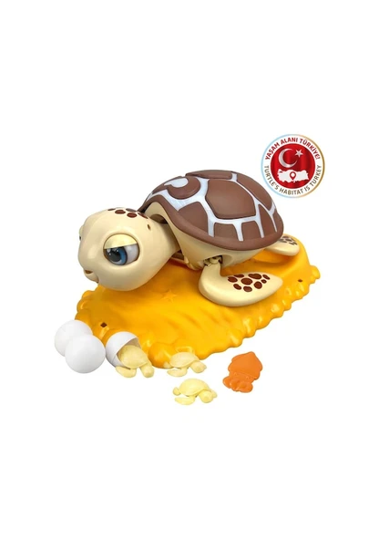 Silverlit Rescue Deniz Kaplumbağası Kahverengi 54385 Lisanslı Ürün - Resim 2