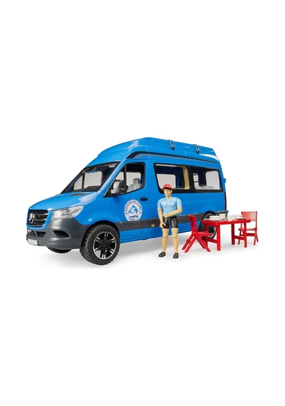 Bruder Mercedes Benz Sprinter Kamp Aracı BR02684 Lisanslı Ürün ürün görseli 1