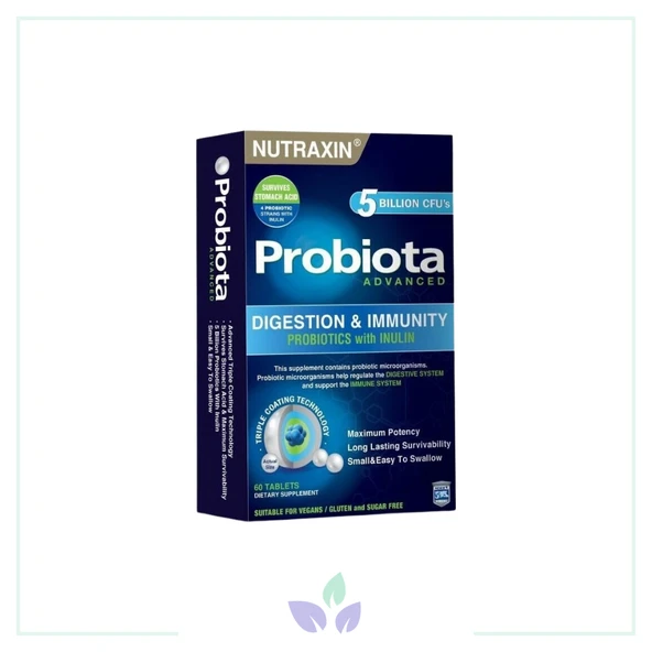 Nutraxin Probiota Advanced 60 Tablet ürün görseli