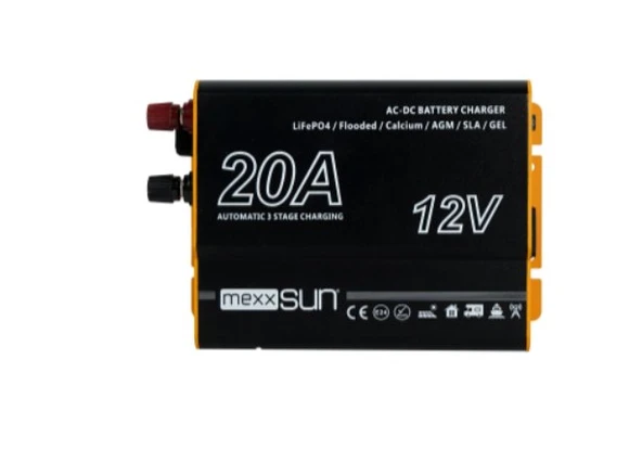 Mexxsun - İnges 12 VOLT 20 AMPER AC - DC AKÜ ŞARJ CİHAZI ürün görseli