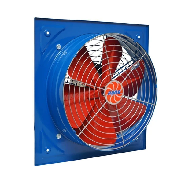 Ayas 40 cm  Kare Sanayi Tipi Aspiratör KSA400 4KT  380 Volt Trifaze - Resim 4