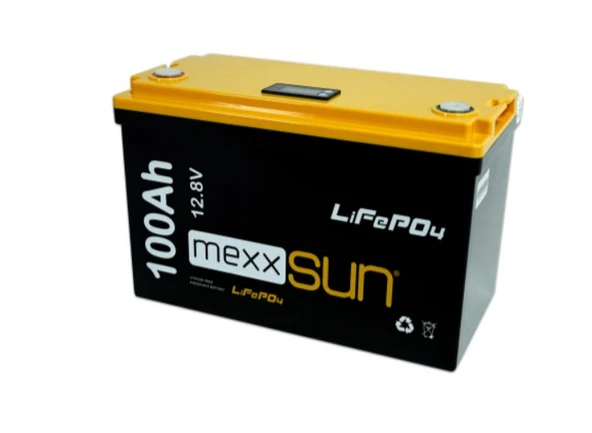 Mexxsun - İnges 12 Volt 100 Amper Lityum Akü - 1280 Wh LifePo4 batarya - Resim 4