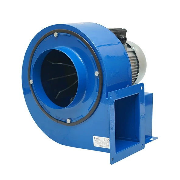 Ayas OBRS-140 2KM Tek Emişli Seyrek Kanatlı Radyal Salyangoz Fan 2800 d/d 220 Volt Monofaze - Resim 2