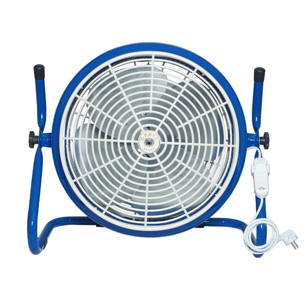 Ayas AKREP Retro Yer Tipi Sanayi Vantilatörü - Mavi - Resim 5