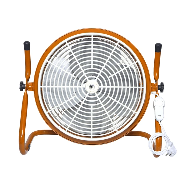 Ayas AKREP Retro Yer Tipi Sanayi Vantilatörü - Turuncu Renk - Resim 5