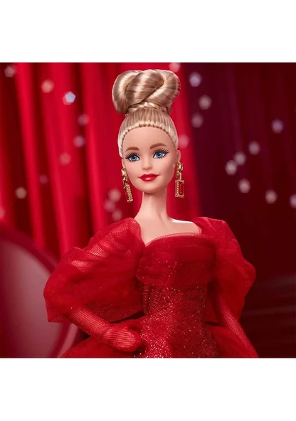 Barbie 80. Yıl Dönüm Koleksiyon Bebeği JBJ17 Lisanslı Ürün - Resim 3
