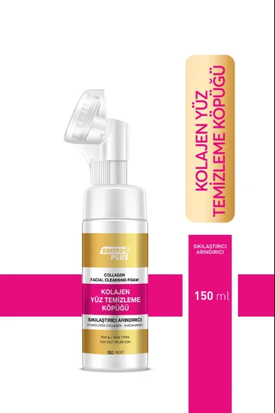 Softto Plus Kolajen Yüz Temizleme Köpüğü 200 Ml ürün görseli
