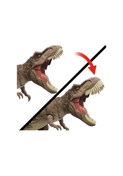 Jurassic World Saldırgan T-Rex Figürü HXF53 Lisanslı Ürün - Resim 3