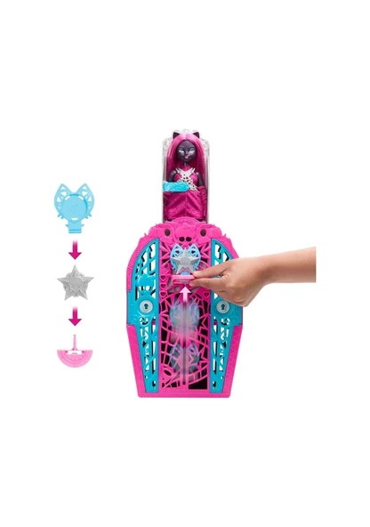 Monster High Secret S6 Catty Noir JBG79 JBG82 Lisanslı Ürün - Resim 10