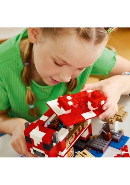 Lego Minecraft Mooshroom Evi 21270 Lİsanslı Ürün - Resim 7