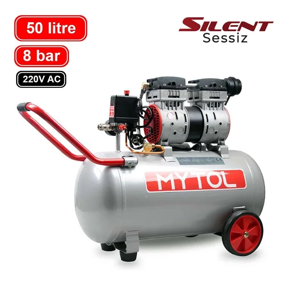 Mytol EWS50B 1.0 Hp 50 L Sessiz Hava Kompresör - Resim 2