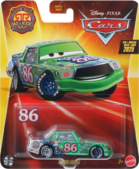 Disney Cars Tekli Karakter Araçlar Chick Hicks DXV29 - JDL81 - Resim 2