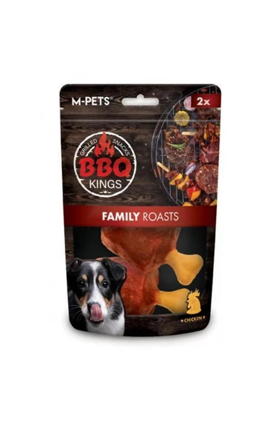 M-PETS BBQ Kings Family Roasts Tavuklu Köpek Ödülü 105gr ürün görseli 1