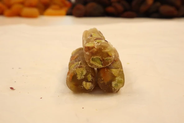 Öz Altın Kayısı Sade Fitil Lokum 1 KG - Resim 3