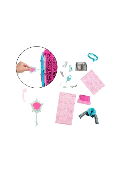 Monster High Secret S6 Catty Noir JBG79 JBG82 Lisanslı Ürün - Resim 5