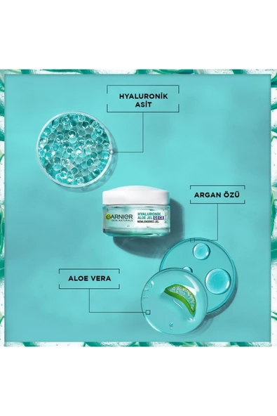Garnier Hyaluronik Aloe Jel Gece Kremi 50 ml - 3