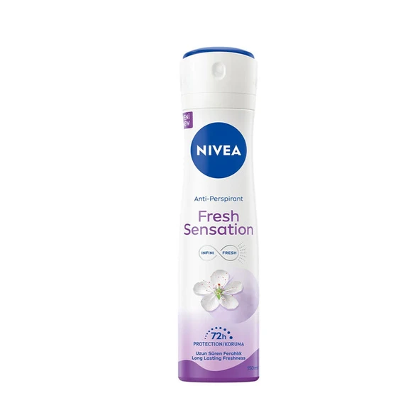 Nivea Fresh Sensation Kadın Deodorant 150 ml ürün görseli