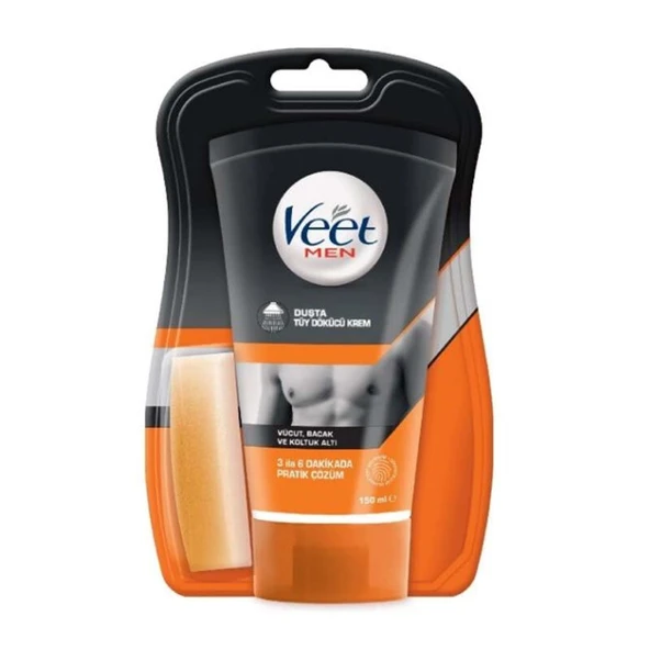 Veet Men Duşta Tüy Dökücü Krem 150 ml ürün görseli