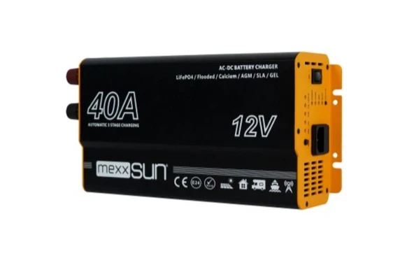 Mexxsun - İnges  12 volt 40 amper AC - DC Akü şarj cihazı - redresör - Resim 5