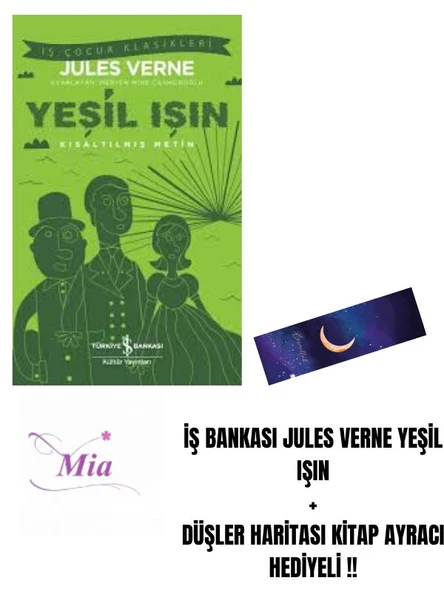 İŞ BANKASI ÇOCUK YAYINLARI JULES VERNE YEŞİL IŞIN ürün görseli