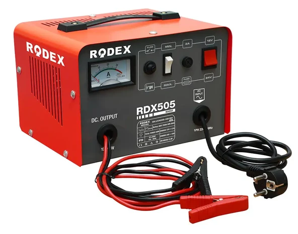 RODEX RDX505 - 12 ve 24 Volt Akü Şarj Cihazı 20-250 Amper ürün görseli