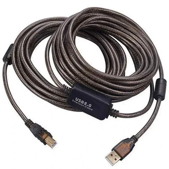 Powermaster Pm-29486 Şeffaf Chipset 10 Metre Usb 2.0 Yazıcı Kablosu ürün görseli
