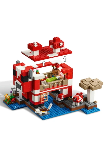 Lego Minecraft Mooshroom Evi 21270 Lİsanslı Ürün - Resim 5