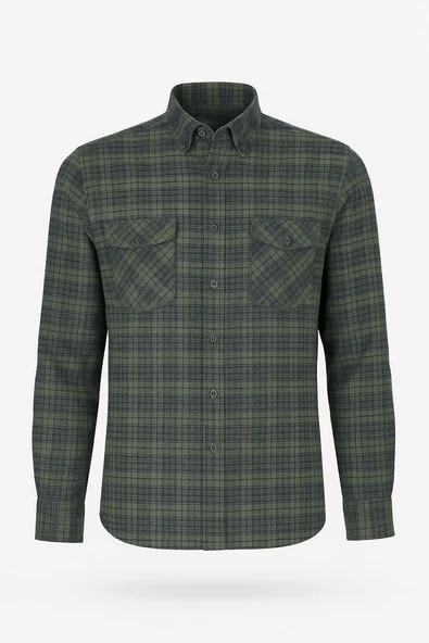 Atilla Özer Kışlık Kaşmir Erkek Gömlek - 7463 ürün görseli