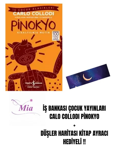 İŞ BANKASI ÇOCUK YAYINLARI CALO COLLODI PİNOKYO ürün görseli