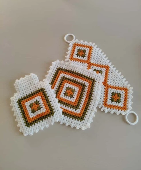 Çeyizlik 3'lü El Yapımı Lif Seti ürün görseli