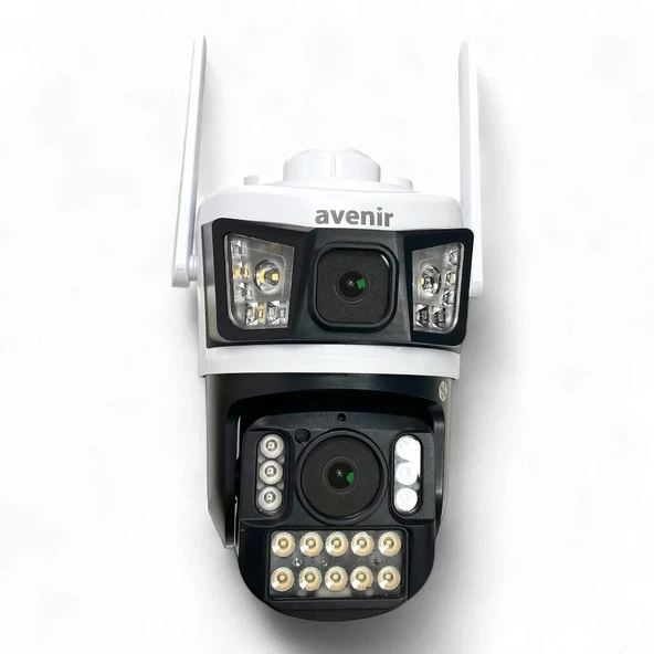 Avenir AV-S425 6MP 2 Kameralı AOV 4G Sim Kartlı Solar Kamera 16000 mah Batarya - Resim 4